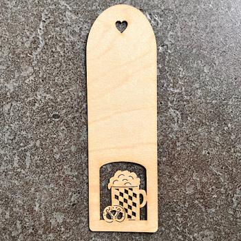 Lesezeichen, Brezl und Bier