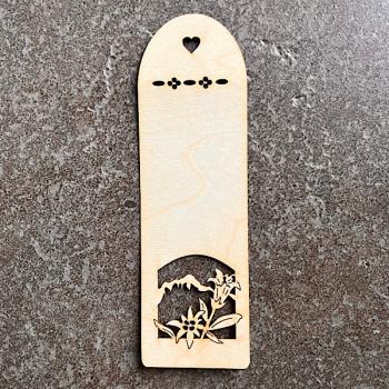 Lesezeichen, Bergblumen