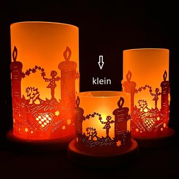 Kerzen klein Windlicht