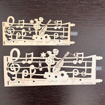 Austauschfolie Engel Noten