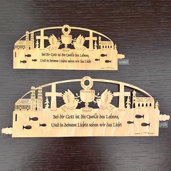 Windlichtfolie Glaube