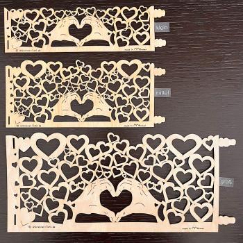 Austauschfolie Herzen