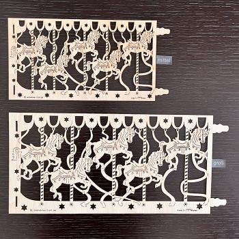 Windlichtfolie Karussell