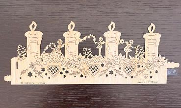 Kerzen gross Windlichtfolie