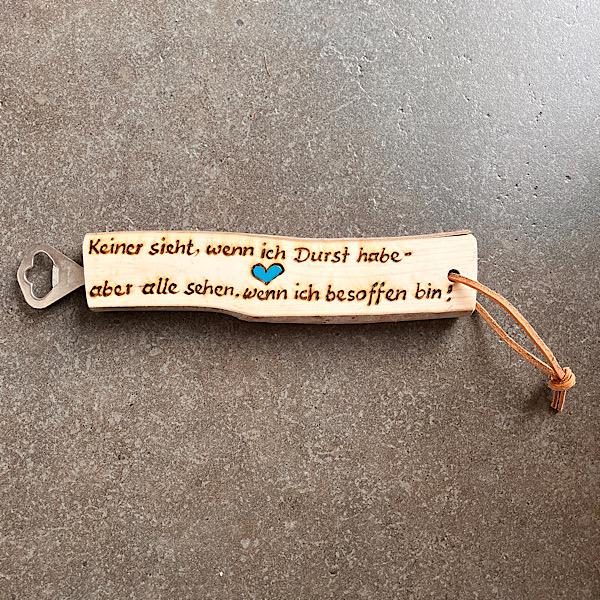 Flaschenoeffner, keiner sieht..