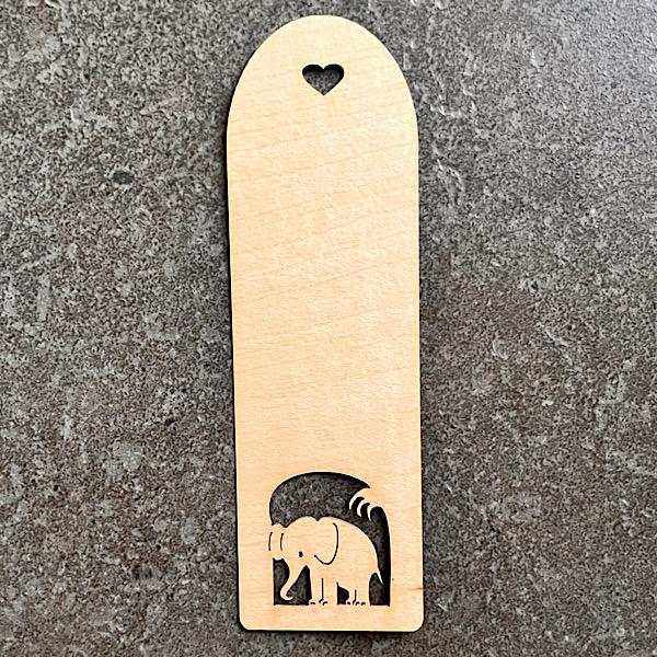 Lesezeichen, Elefant