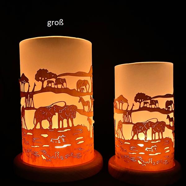 Afrika gross Windlicht