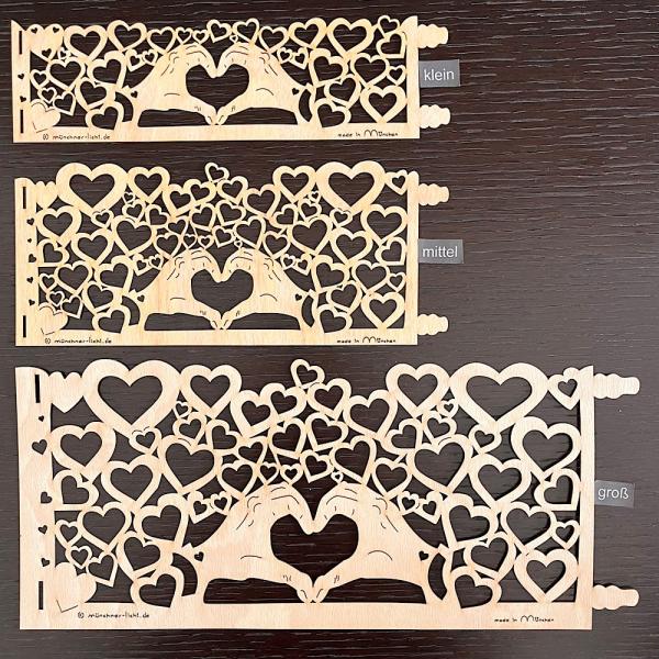 Austauschfolie Herzen