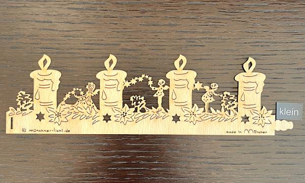 Kerzen klein Windlichtfolie