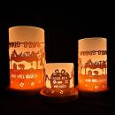 Windlicht Alles Gute